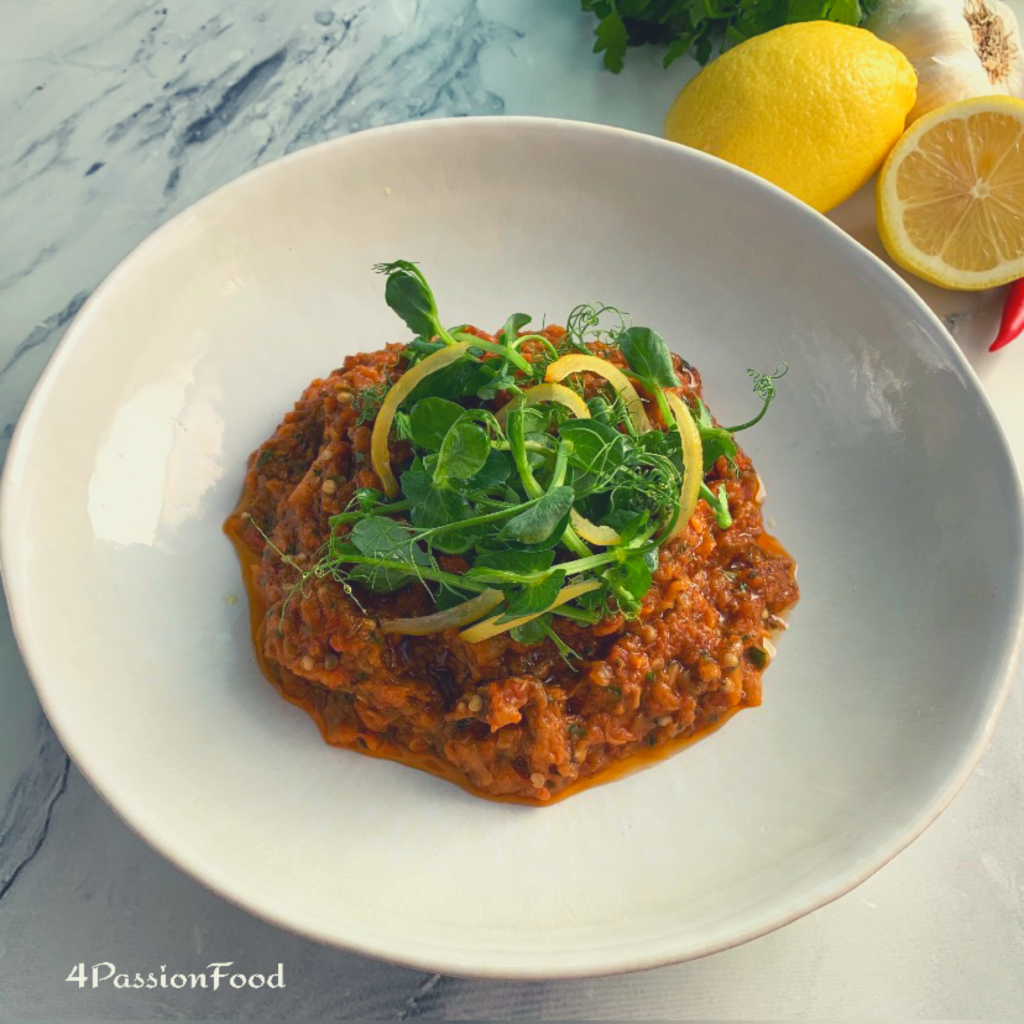 « Zaalouk » Moroccan aubergine / eggplant caviar - 4passionfood - English
