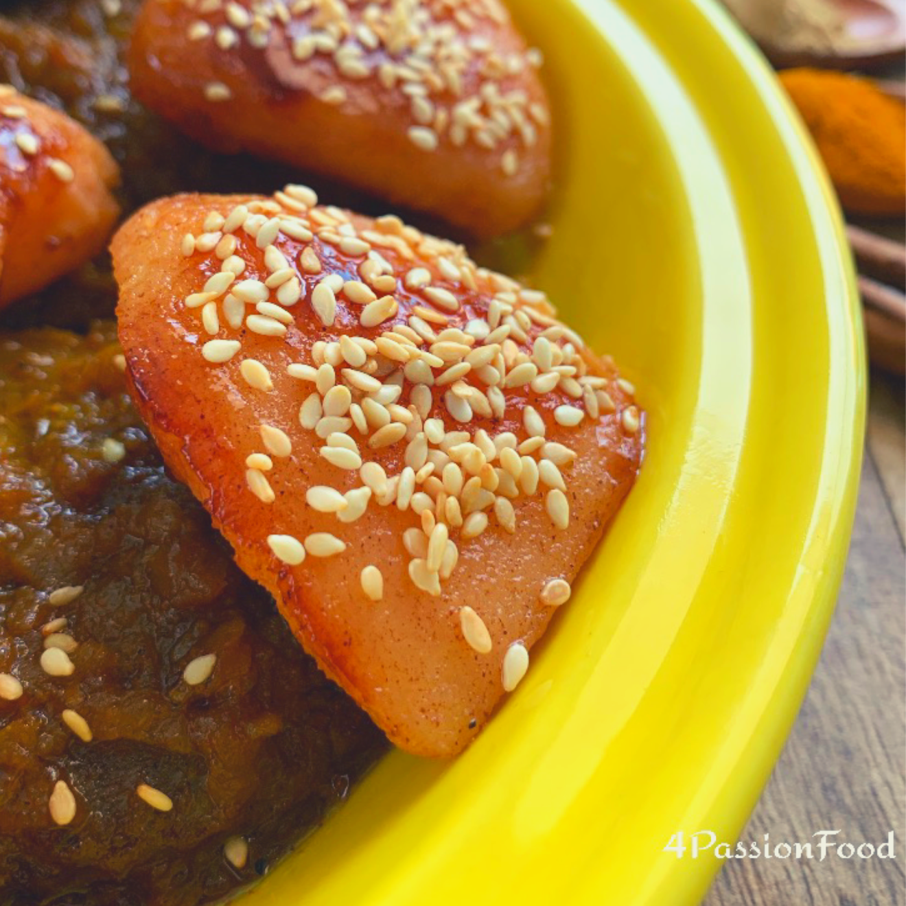 Lamb tagine with caramelized quince 4passionfood English