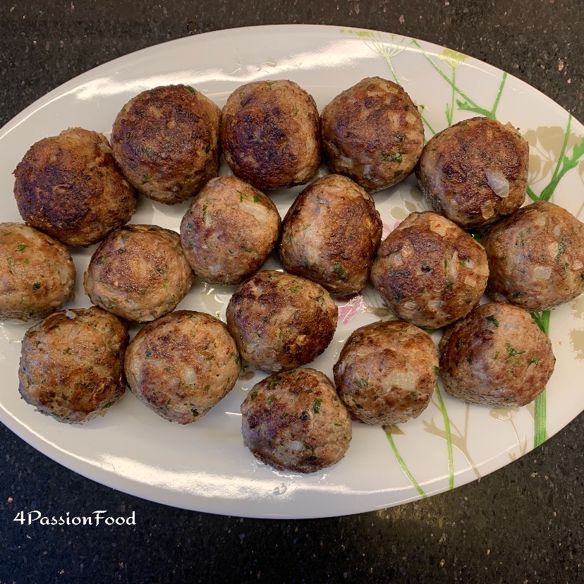 Ricotta and oregano meatballs by Ottolenghi 4passionfood English