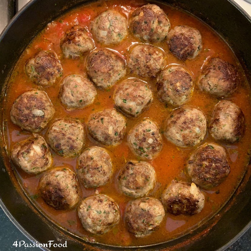 Ricotta and oregano meatballs by Ottolenghi 4passionfood English