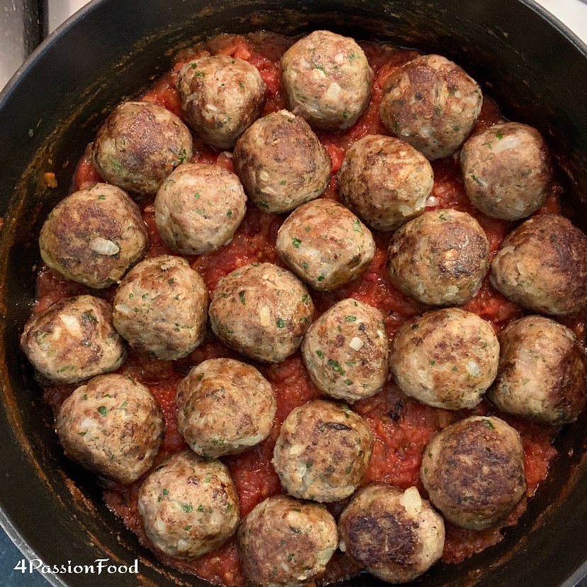 Ricotta and oregano meatballs by Ottolenghi 4passionfood English