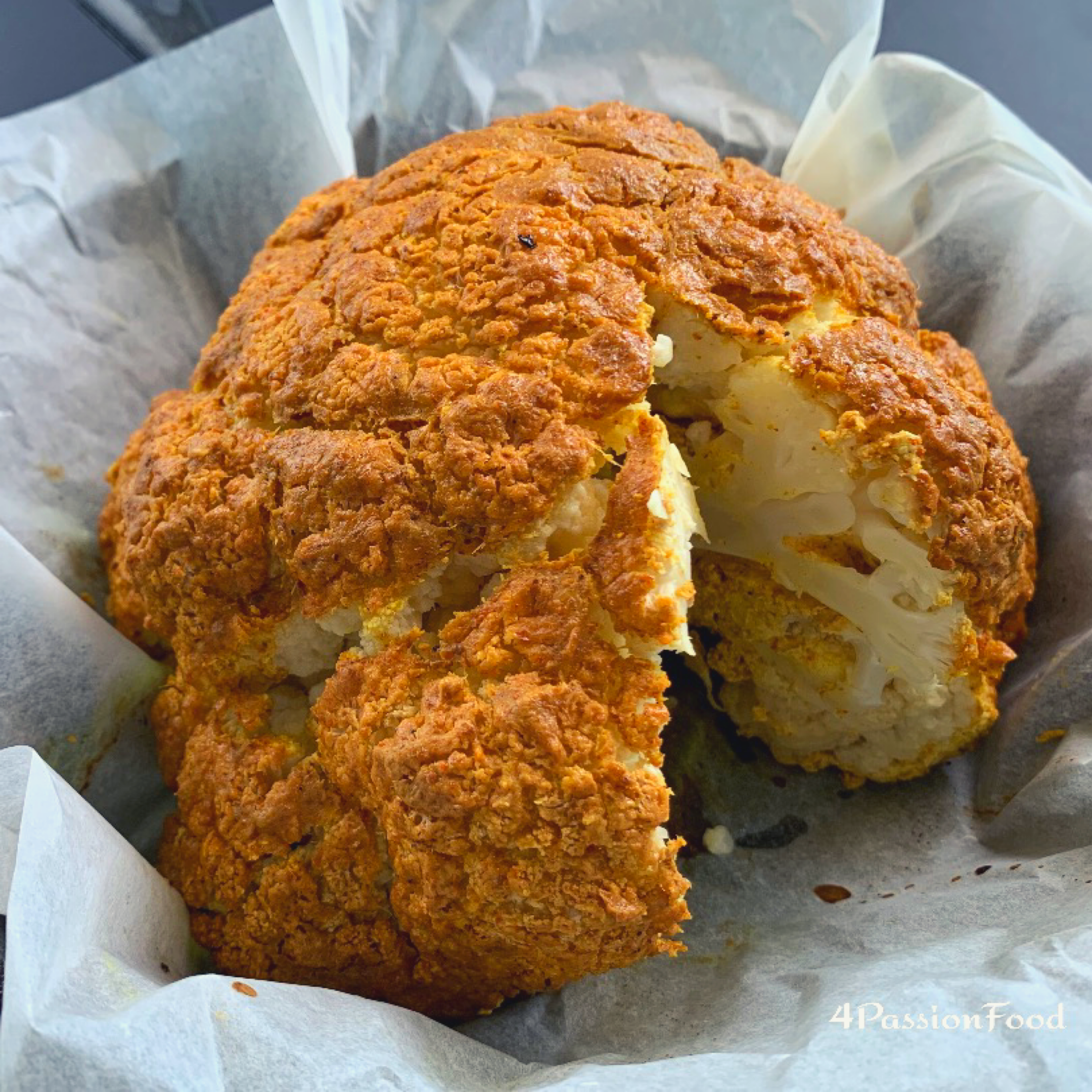 Whole Baked Tandoori Spiced Cauliflower By Chef Gordon Ramsay 4passionfood English
