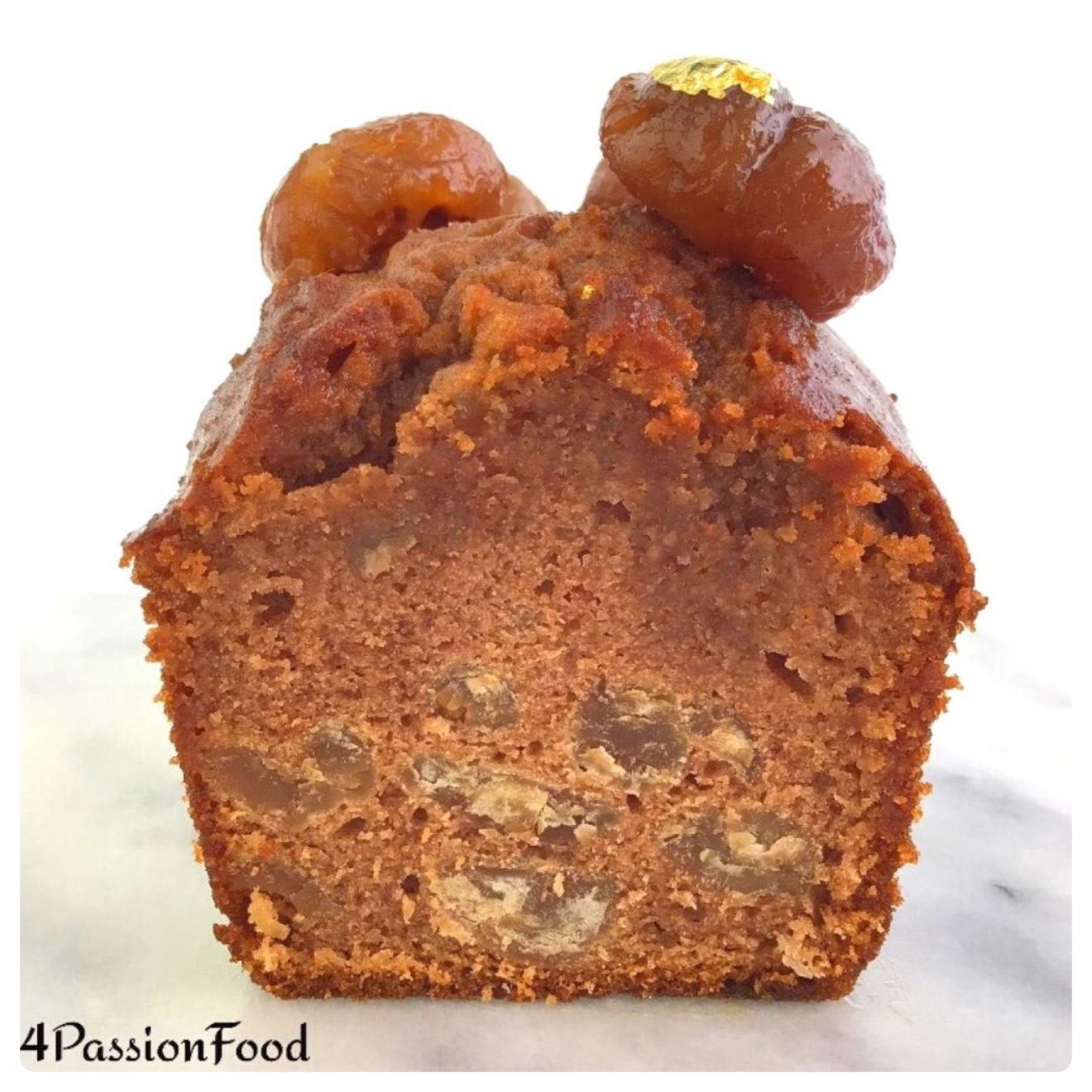 Chestnut cake - Pierre Hermé - 4passionfood - English